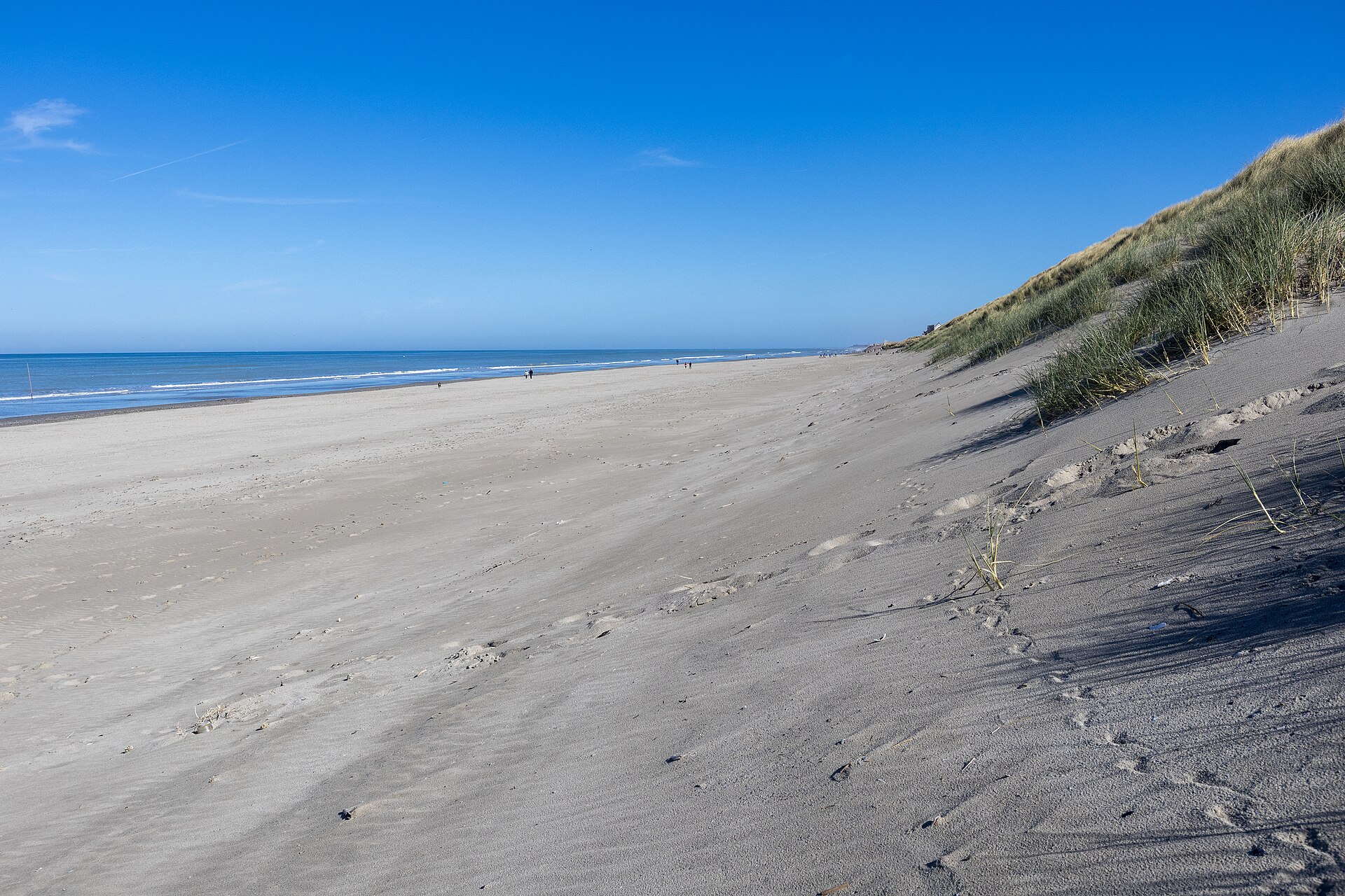 Strand in der Region Opalkueste und Picardie