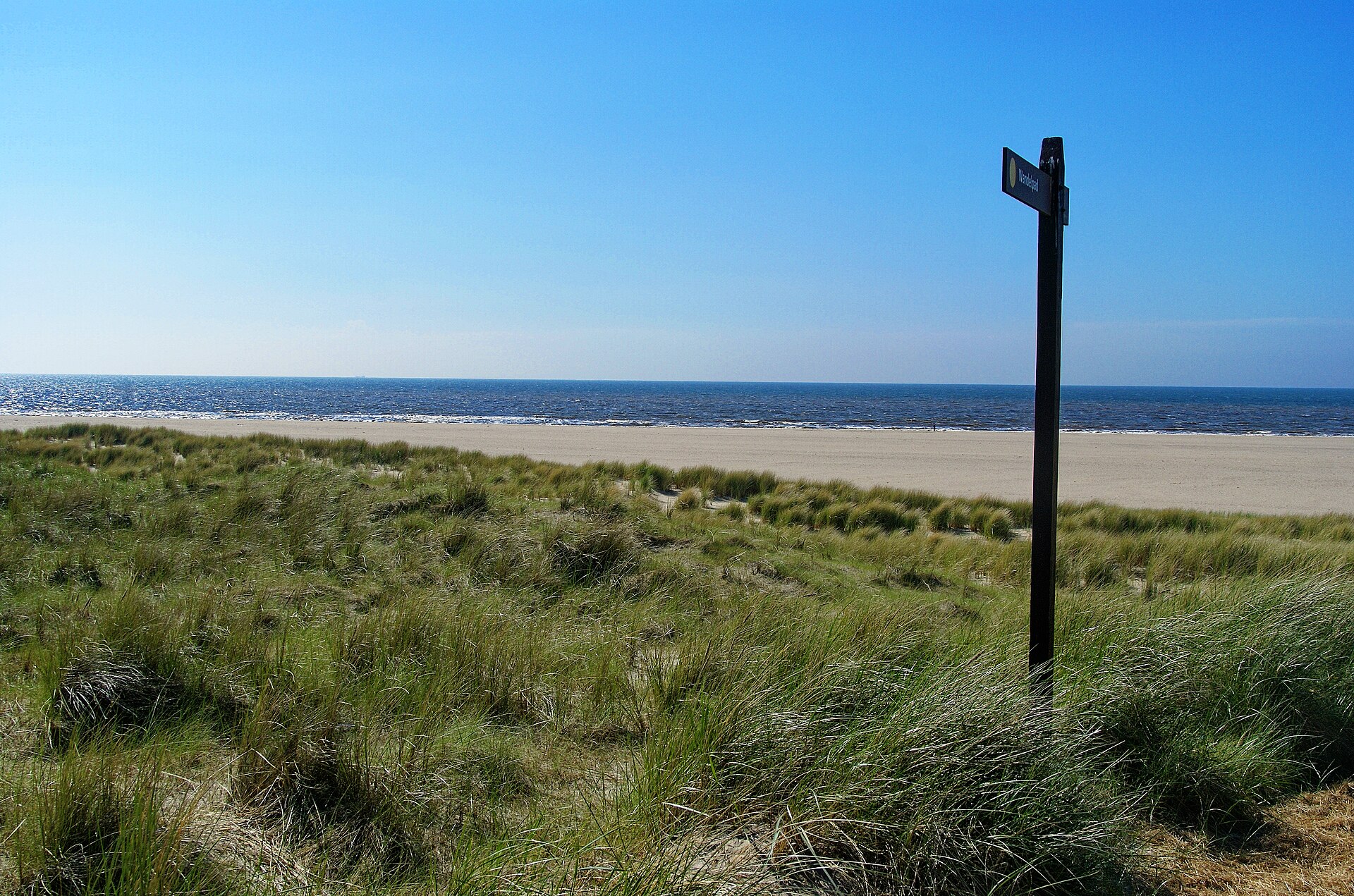 Strand in der Region Hollaendische Nordseekueste und Texel